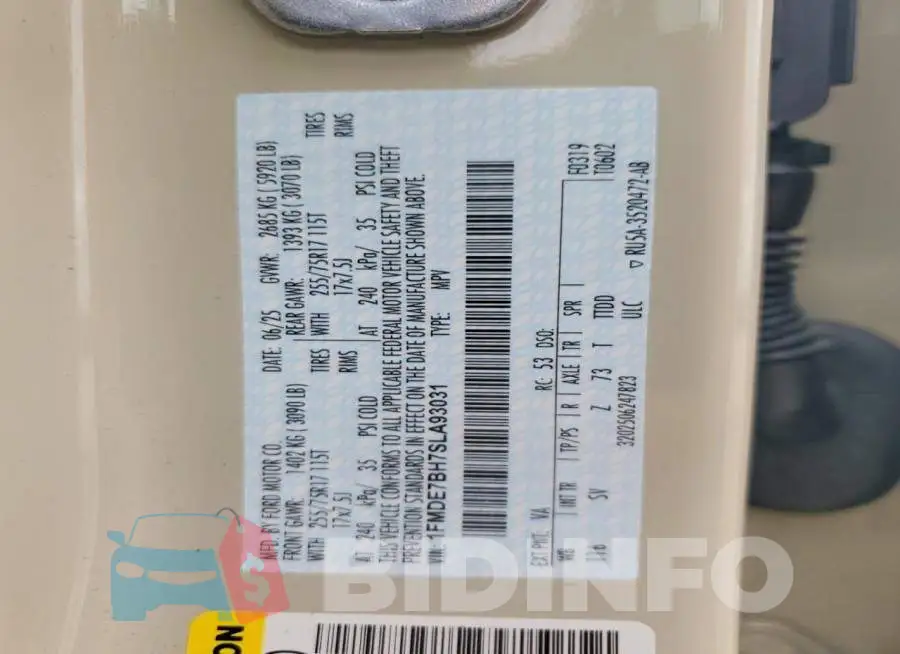 1FMDE7BH7SLA93031 Photo# 12
