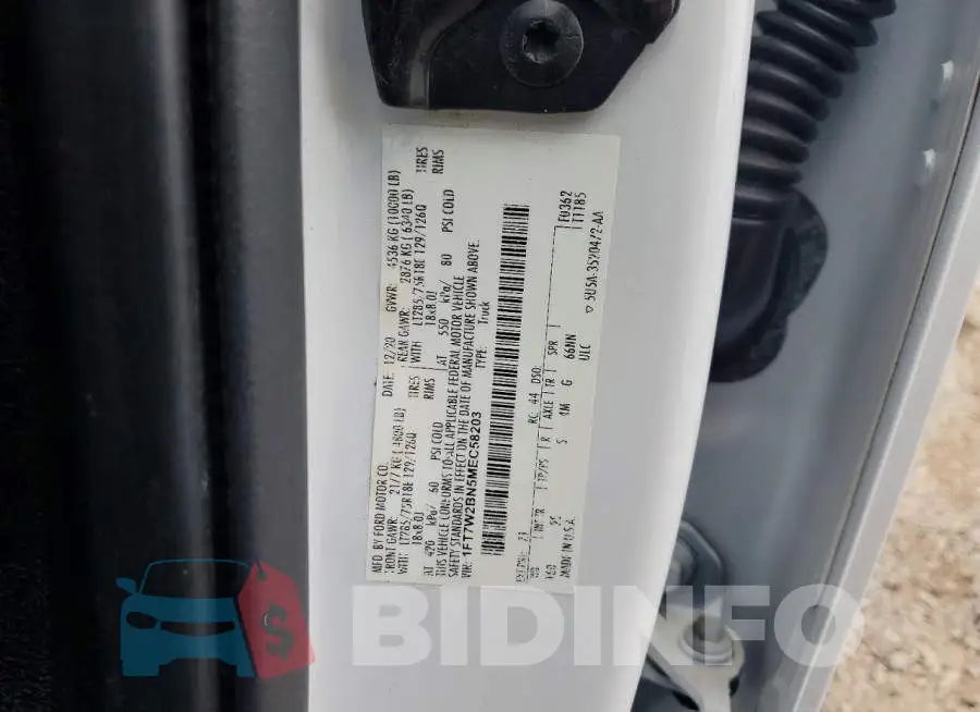 1FT7W2BN5MEC58203 Photo# 13