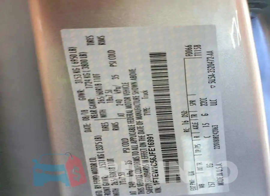 1FTEW1C56JFE16991 Photo# 12