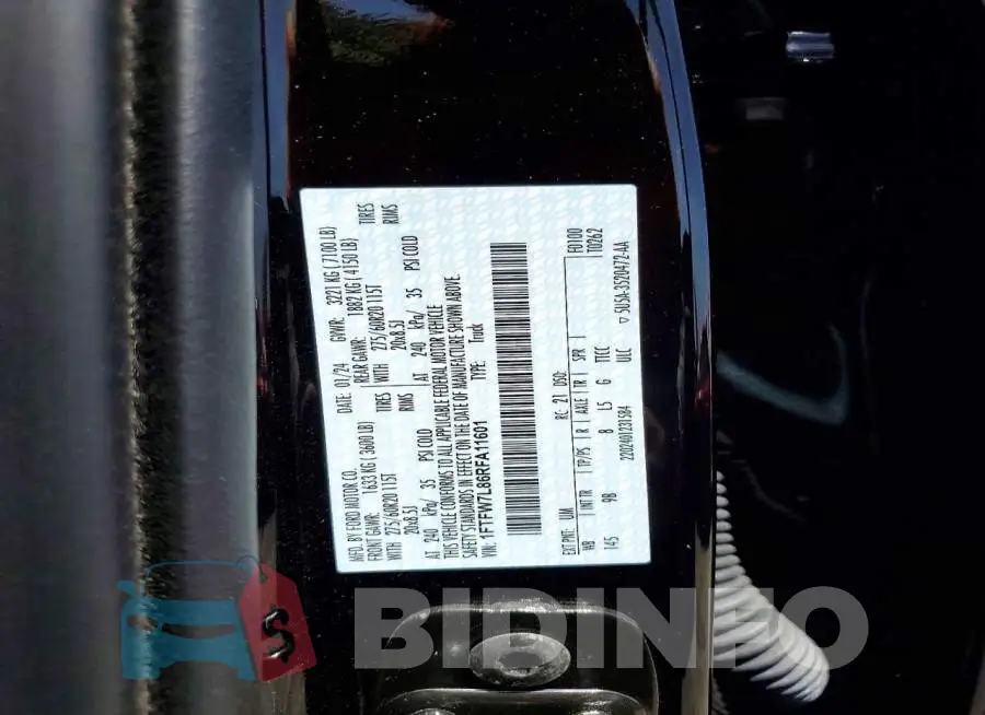 1FTFW7L86RFA11601 Photo# 12
