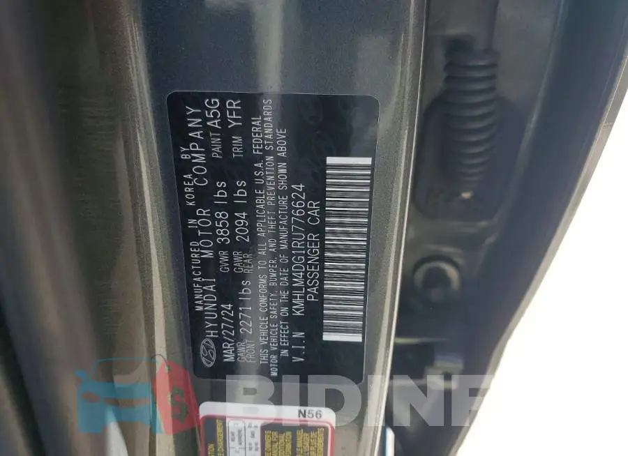 KMHLM4DG1RU776624 Photo# 13