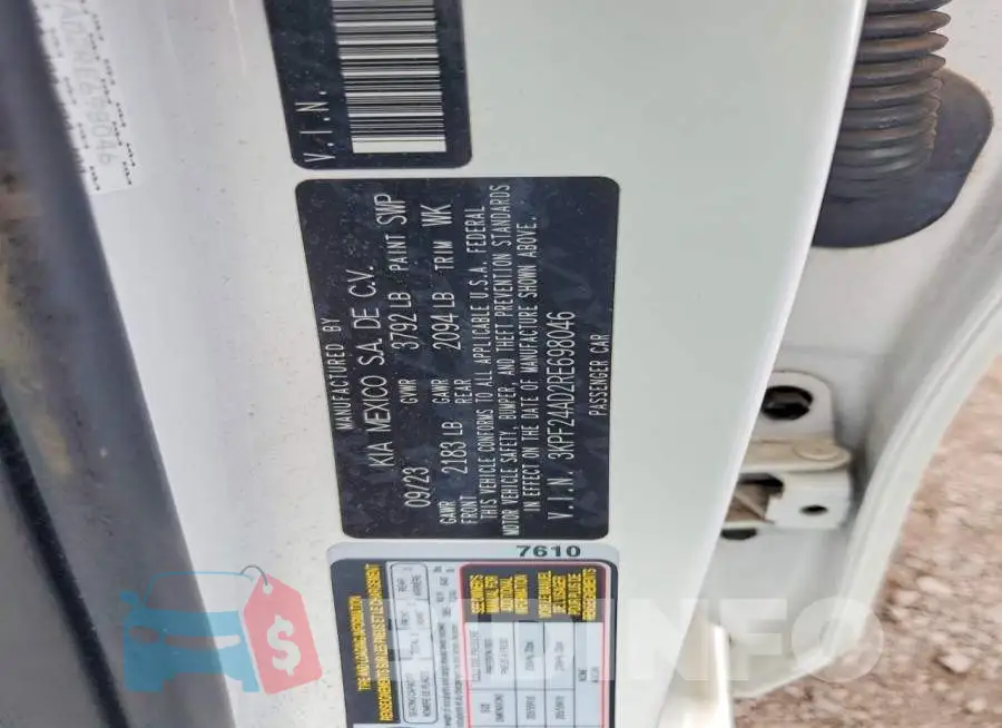 3KPF24AD2RE698046 Photo# 13