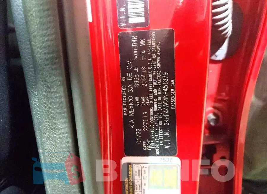 3KPF44AC4NE451879 Photo# 12