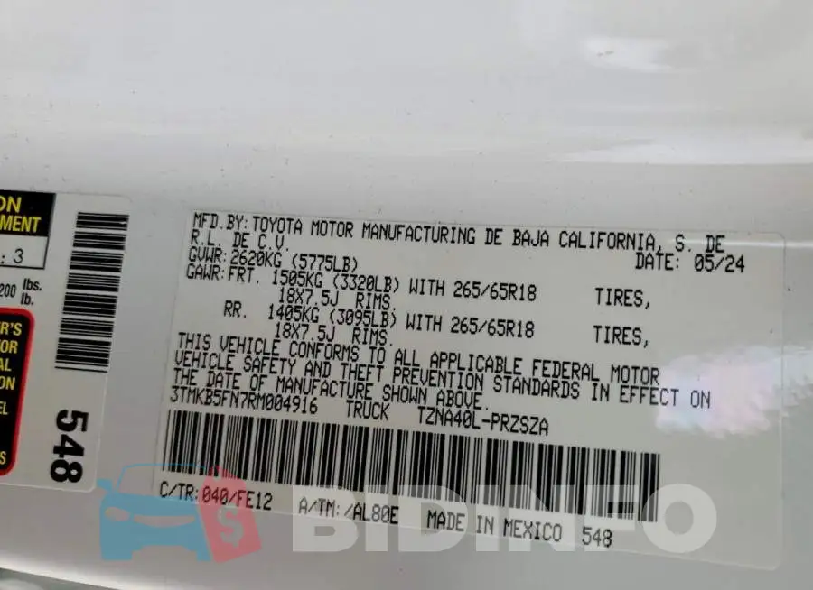 3TMKB5FN7RM004916 Photo# 12