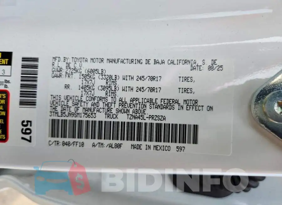 3TMLB5JN9SM175653 Photo# 12