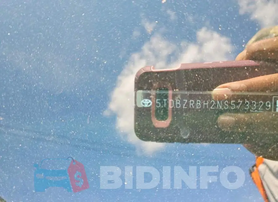 5TDBZRBH2NS573329 Photo# 13