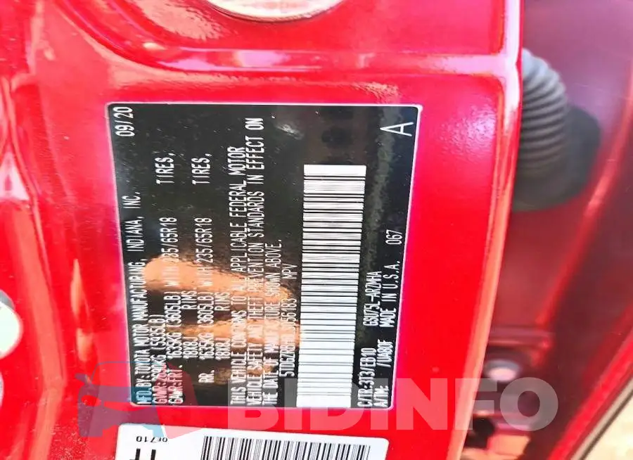 5TDGZRBH8LS056183 Photo# 13