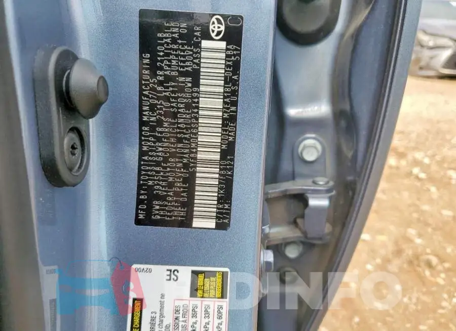 5YFB4MDE6SP341499 Photo# 12