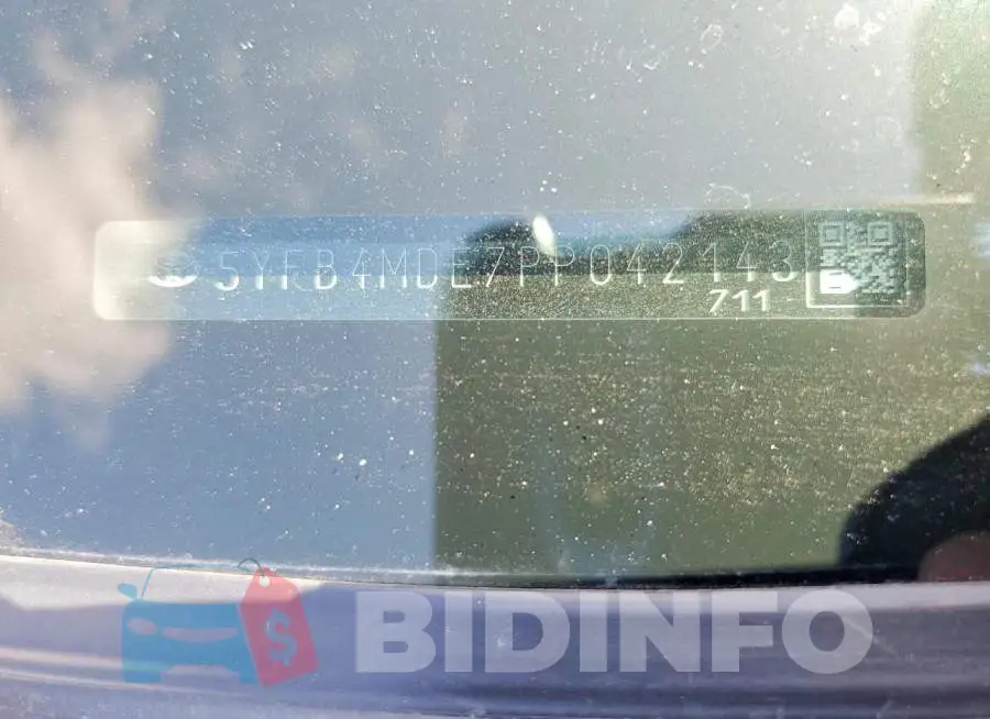 5YFB4MDE7PP042143 Photo# 12