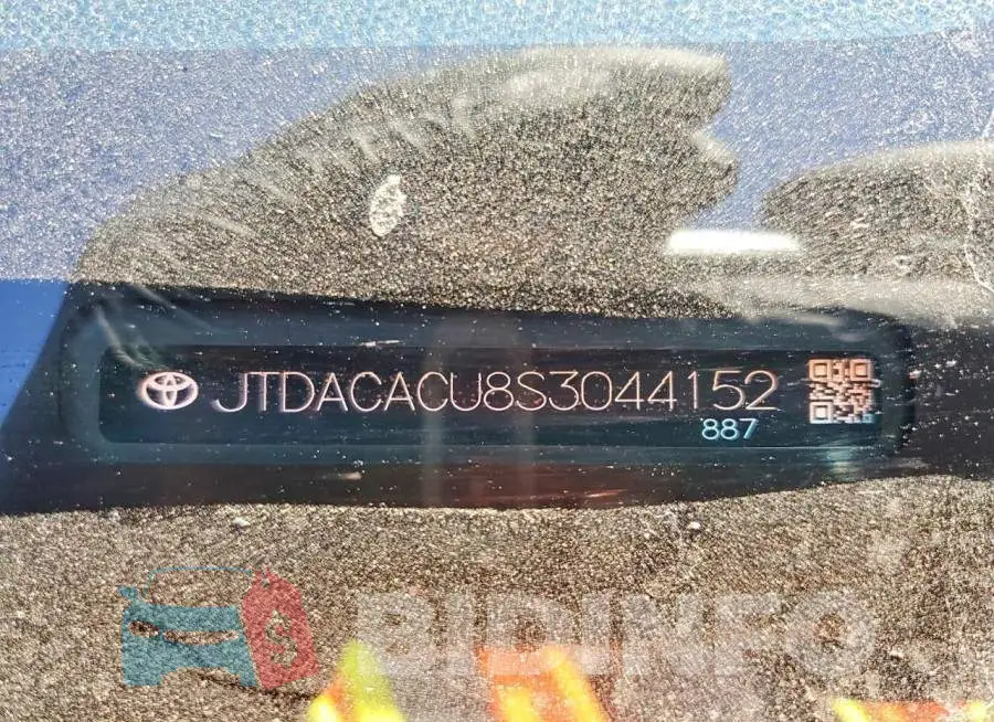 JTDACACU8S3044152 Photo# 12