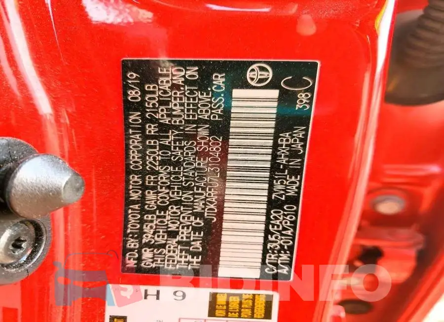 JTDKARFU7L3104802 Photo# 12