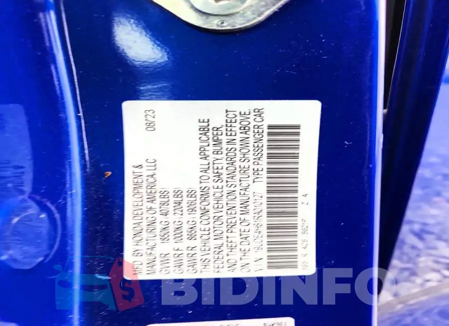 19UDE4H61RA010127 Photo# 12