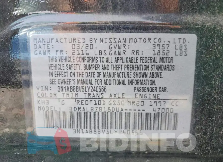 3N1AB8BV5LY240566 Photo# 12