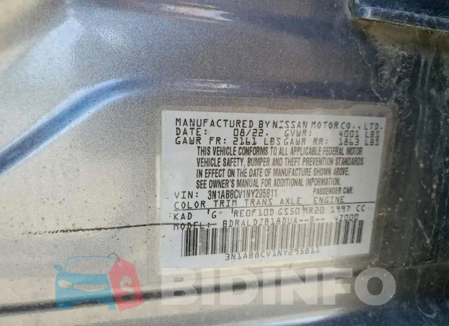 3N1AB8CV1NY295811 Photo# 12