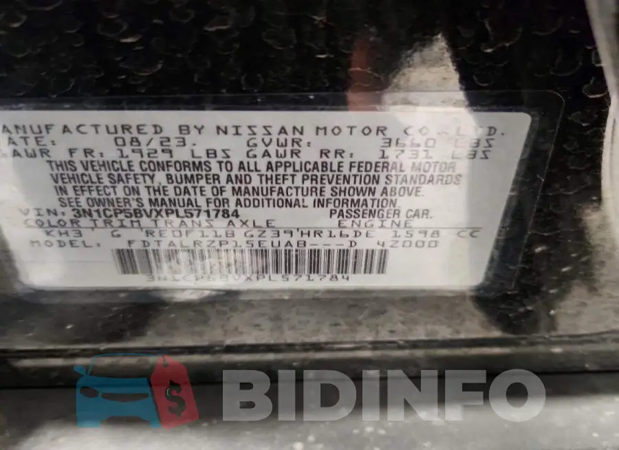 3N1CP5BVXPL571784 Photo# 13