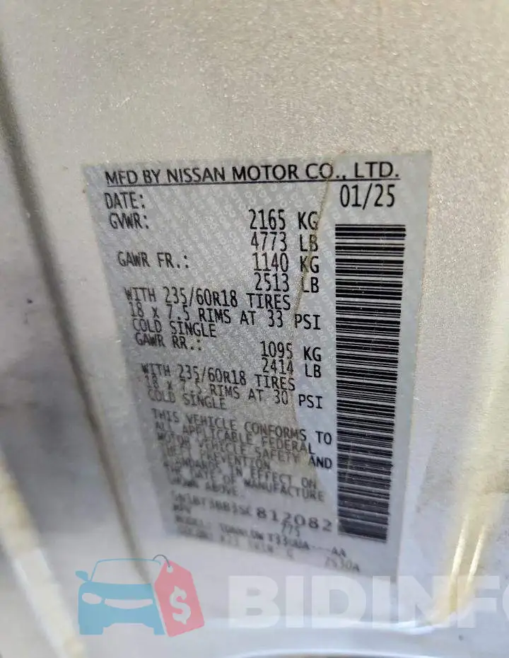 5N1BT3BB3SC812082 Photo# 14