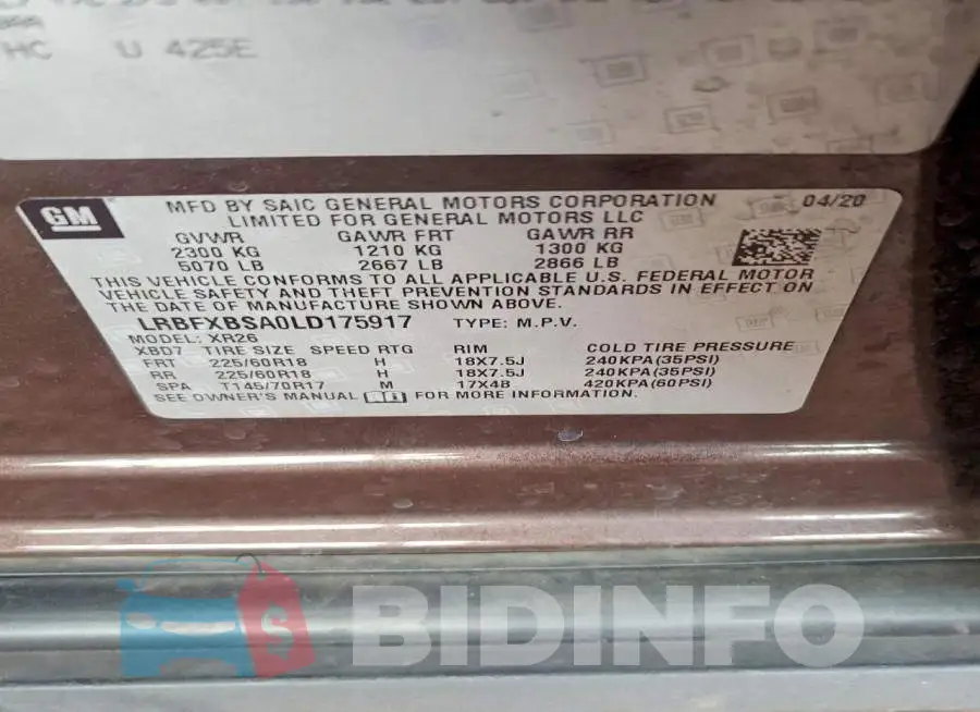 LRBFXBSA0LD175917 Photo# 12
