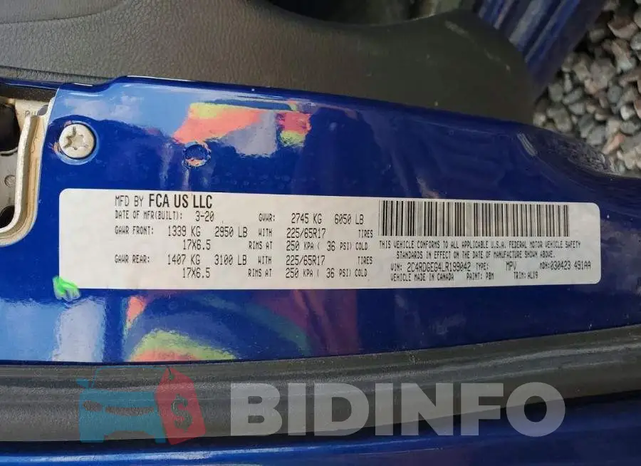 2C4RDGEG4LR199042 Photo# 13