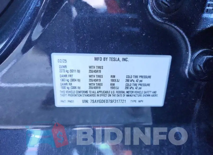 7SAYGDED7SF317721 Photo# 12