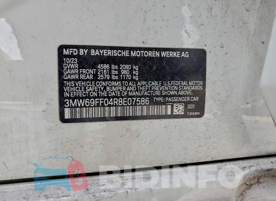 3MW69FF04R8E07586 Photo# 13