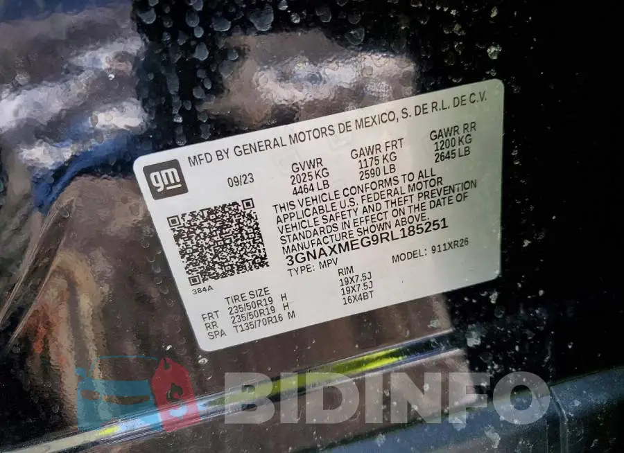 3GNAXMEG9RL185251 Photo# 13