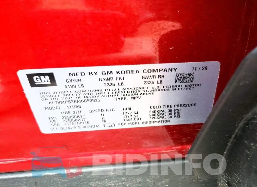 KL79MPS26MB093925 Photo# 13