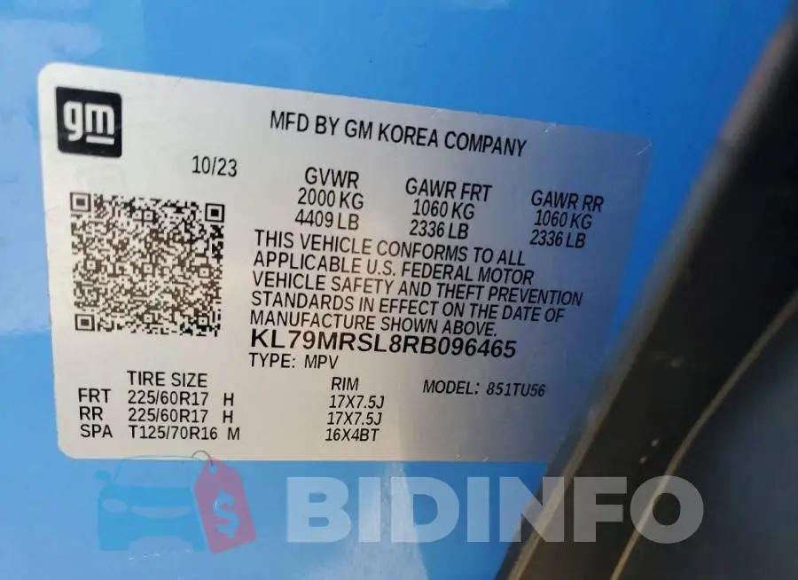 KL79MRSL8RB096465 Photo# 13