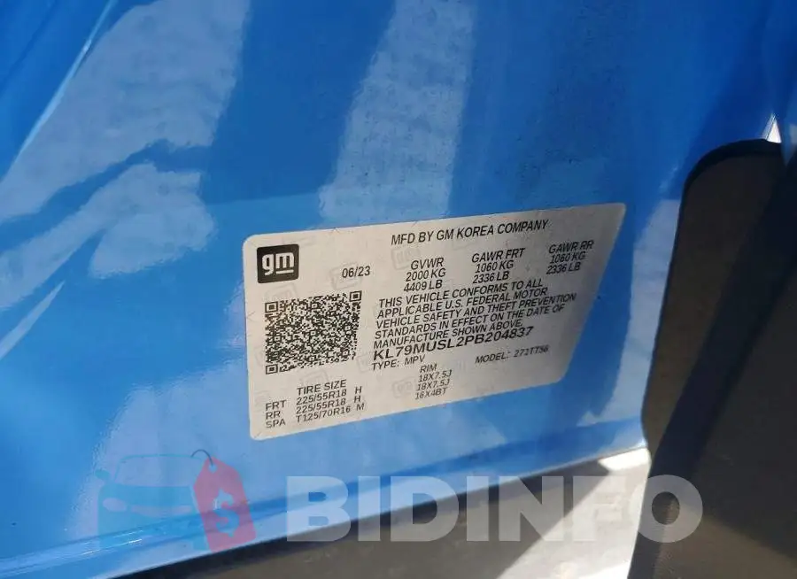 KL79MUSL2PB204837 Photo# 13