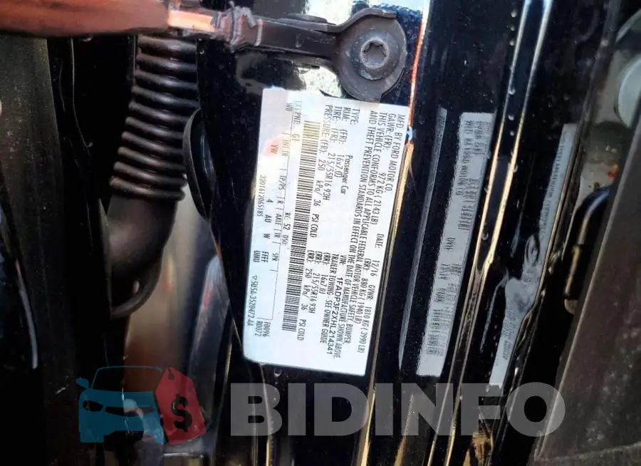 1FADP3F2XHL214341 Photo# 12