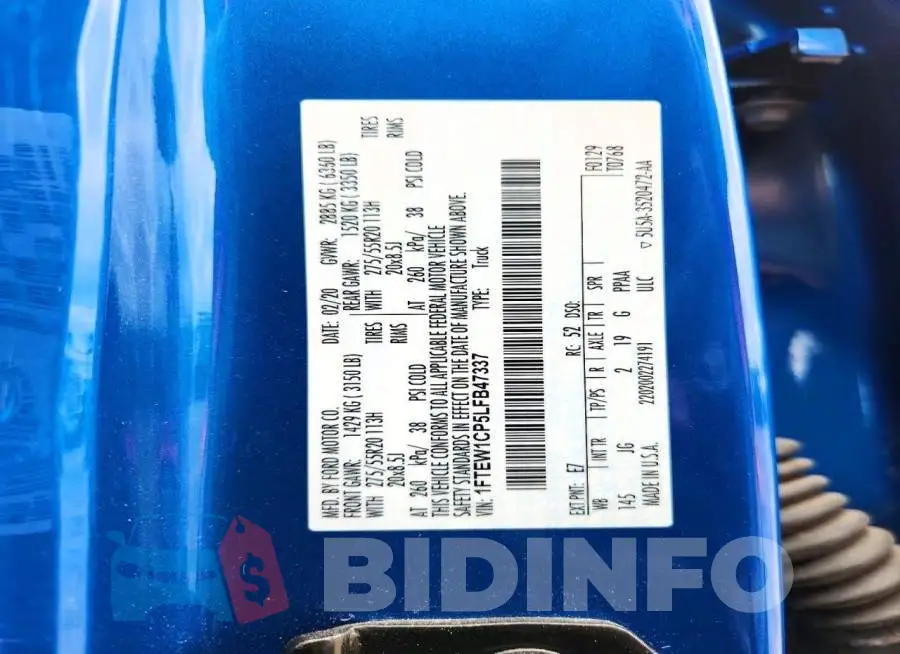 1FTEW1CP5LFB47337 Photo# 13