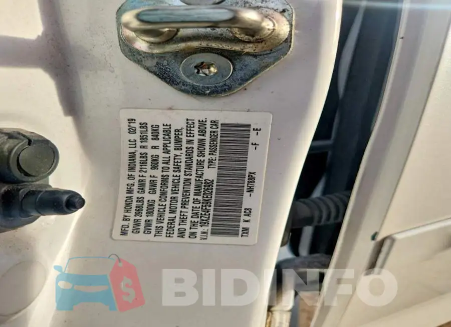 19XZE4F59KE026982 Photo# 12