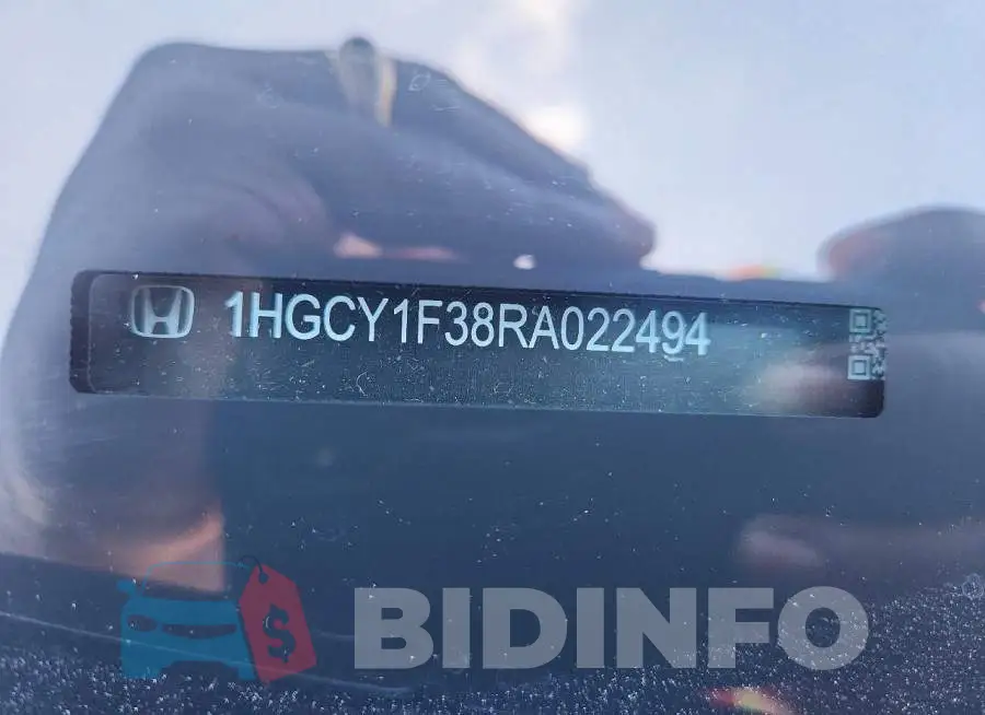 1HGCY1F38RA022494 Photo# 12