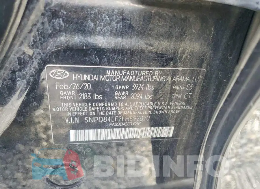 5NPD84LF2LH592820 Photo# 12