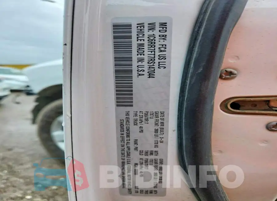 1C6RR7FT7RS147044 Photo# 13