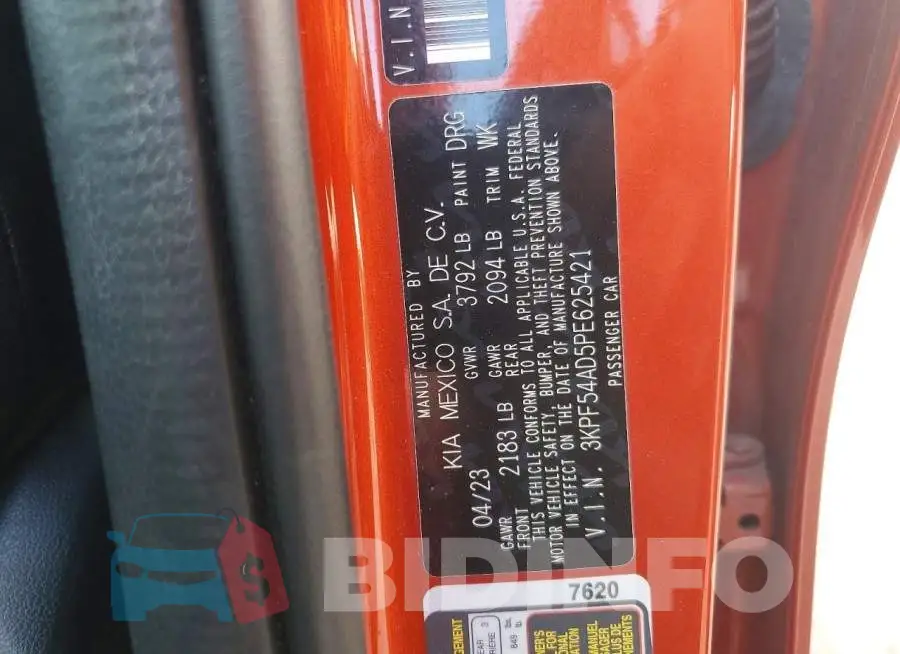 3KPF54AD5PE625421 Photo# 12