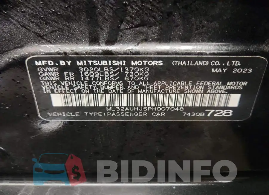 ML32AUHJ5PH007048 Photo# 13
