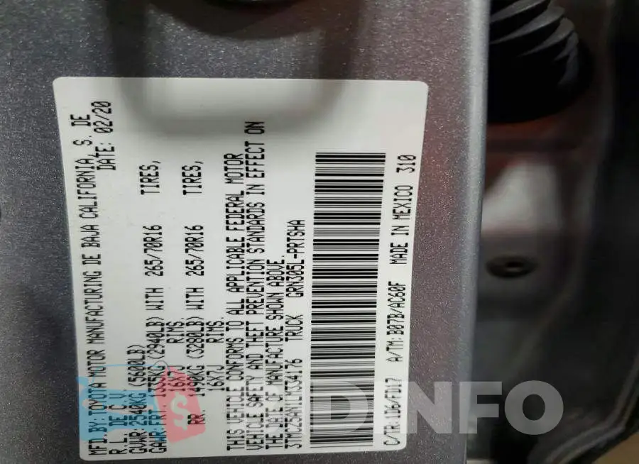 3TMCZ5AN1LM334176 Photo# 12