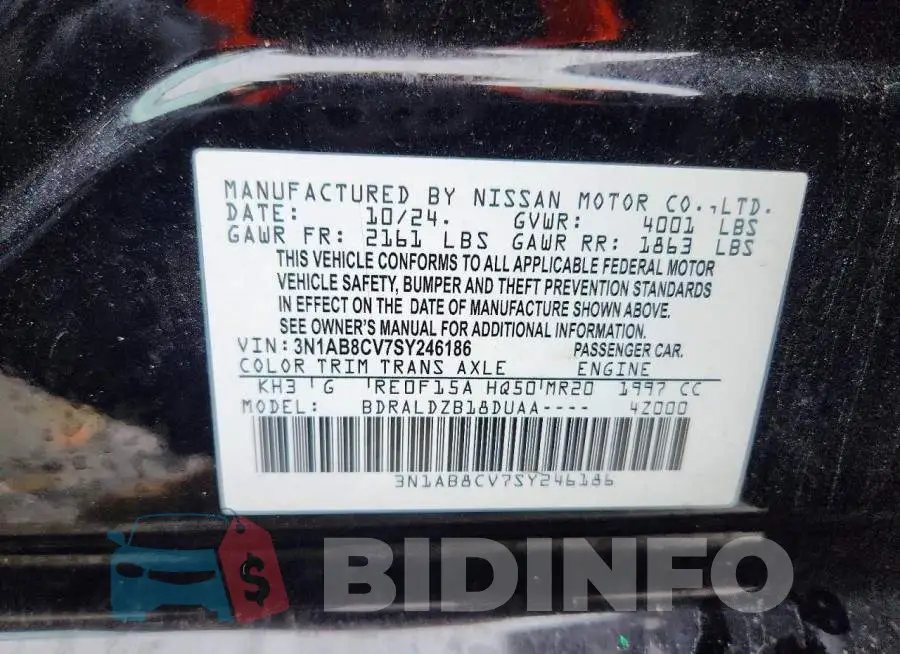 3N1AB8CV7SY246186 Photo# 12