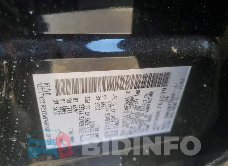 5N1BT3BB6RC761039 Photo# 13