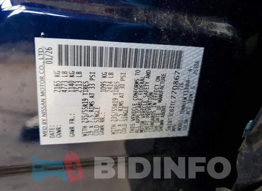 5N1BT3CB3TC770867 Photo# 12