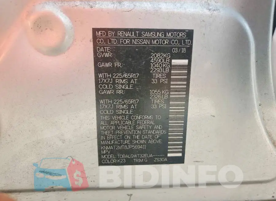 KNMAT2MT8JP569411 Photo# 13