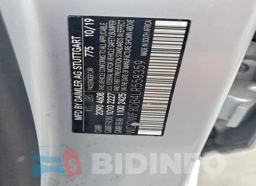 WDDWF8DB4LR558359 Photo# 12
