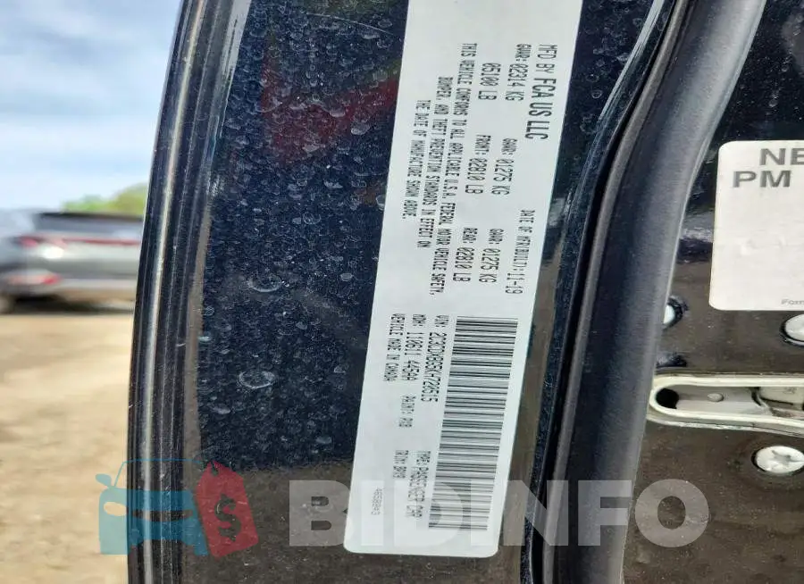 2C3CDXBG5KH720515 Photo# 12