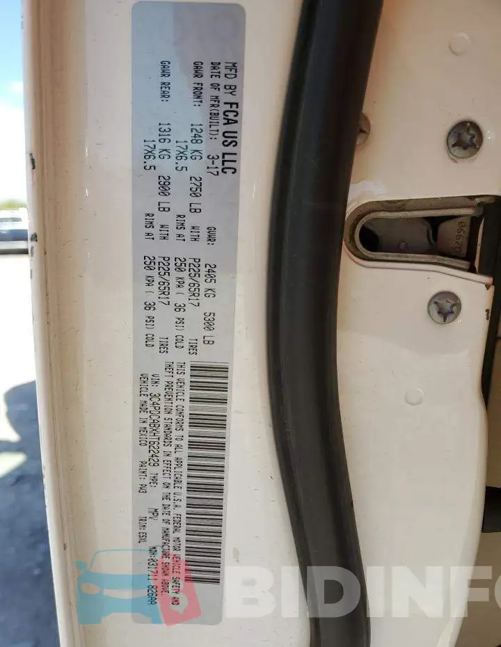3C4PDCABXHT622429 Photo# 13