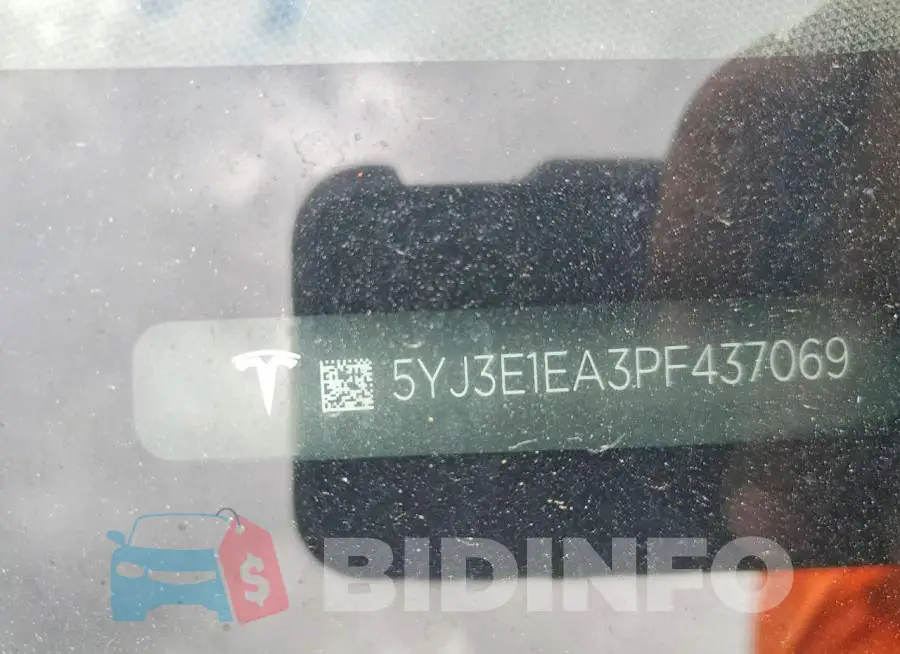 5YJ3E1EA3PF437069 Photo# 12