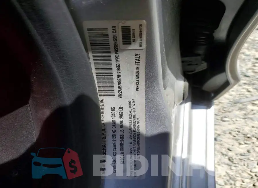ZAM57RSS7H1218653 Photo# 12