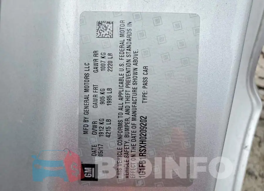 1G1FB1RSXH0209202 Photo# 12