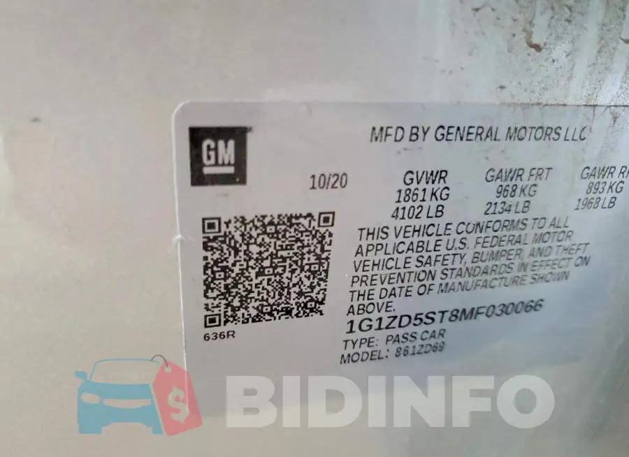 1G1ZD5ST8MF030066 Photo# 12