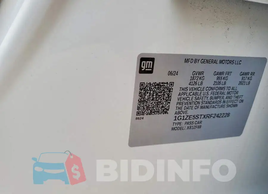 1G1ZE5STXRF242228 Photo# 12