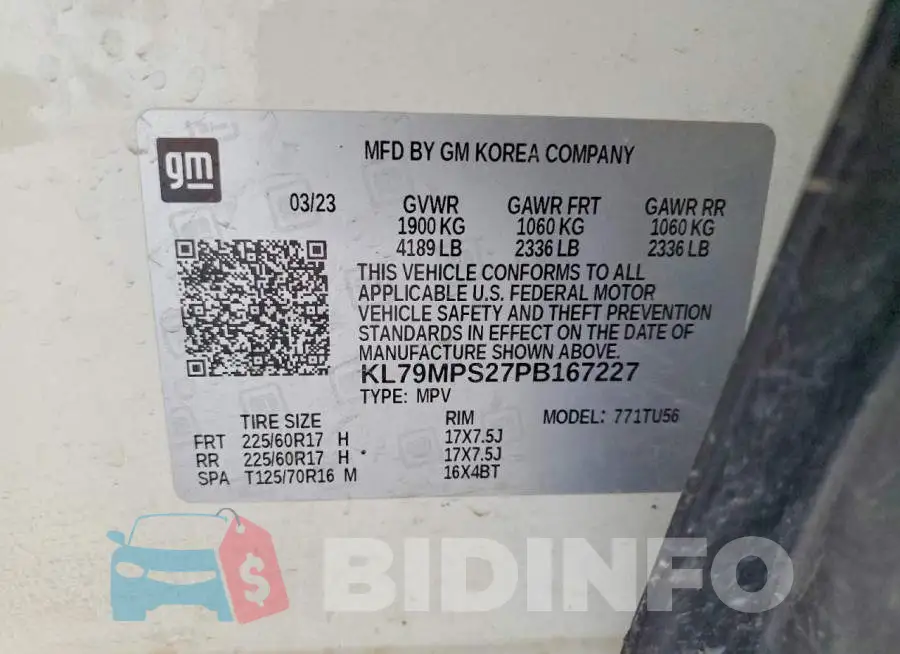 KL79MPS27PB167227 Photo# 13